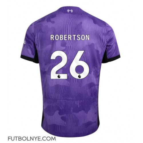 Camiseta Liverpool Andrew Robertson #26 Tercera Equipación 2023-24 manga corta
